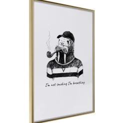 Poster 'I'm Not Smoking. I'm Breathing'
