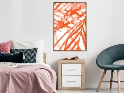 Poster 'Incandescent Leaf'