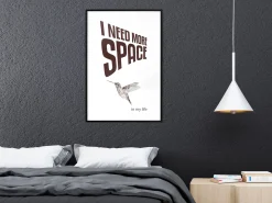 Poster 'I Need More Space'
