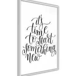 Poster 'It's Time to Start Something New'