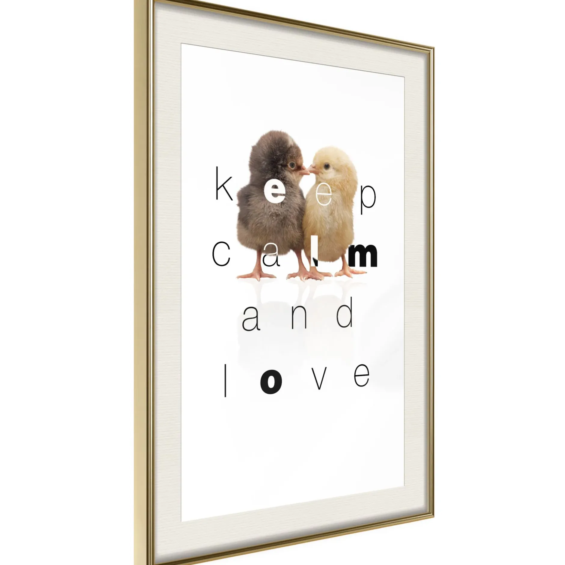 Poster 'Keep Calm and Love'