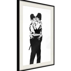 Poster 'Kissing Coppers'