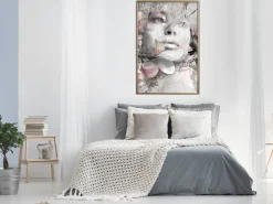 Poster 'Lady in the Flowers'