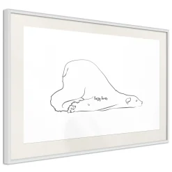 Poster 'Lazy Bear'
