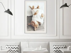 Poster 'Lazy Cat'