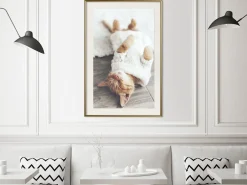 Poster 'Lazy Cat'