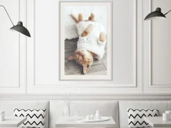 Poster 'Lazy Cat'