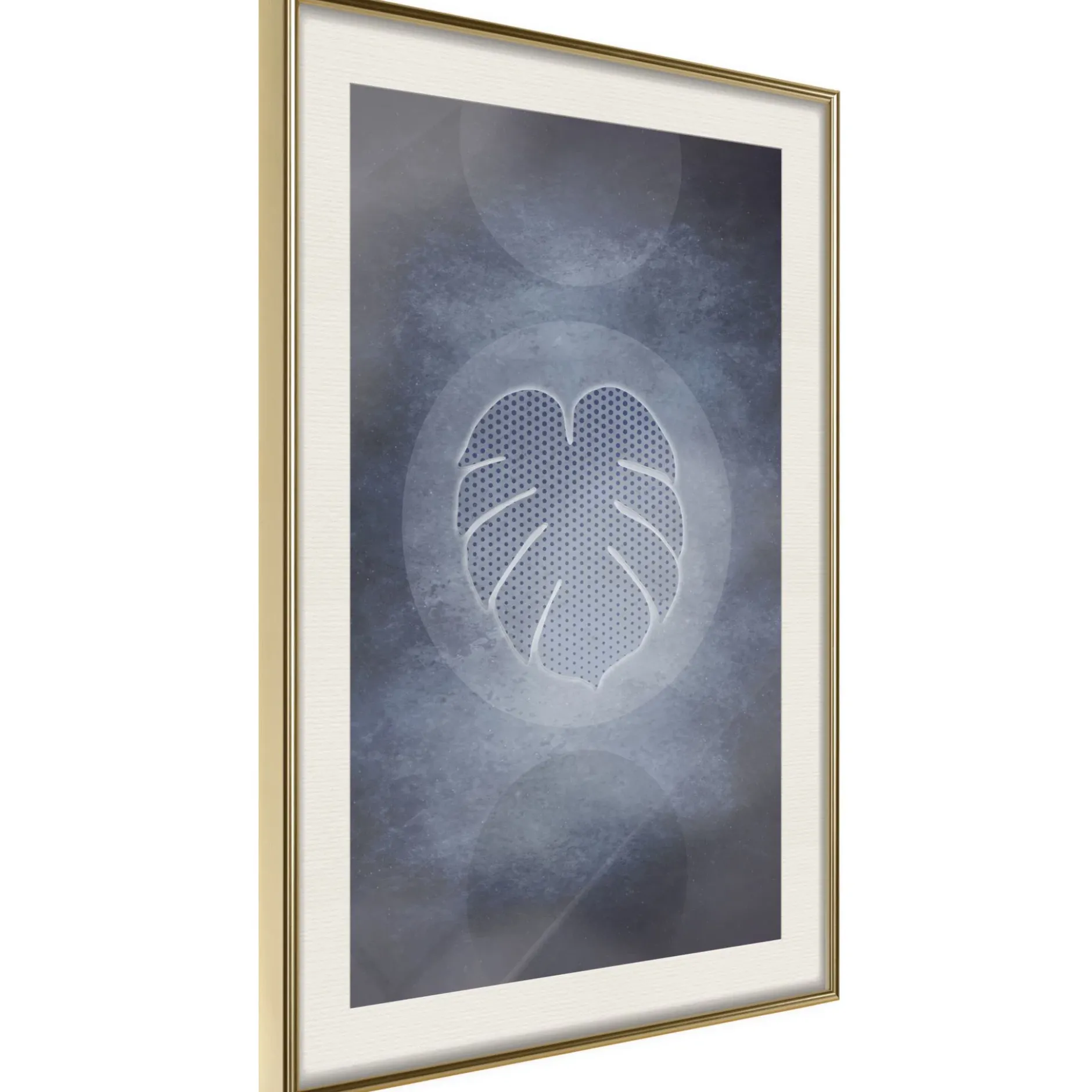Poster 'Leaf in the Center'