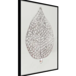 Poster 'Leaf-Shaped Pendant'