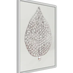 Poster 'Leaf-Shaped Pendant'
