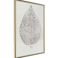 Poster 'Leaf-Shaped Pendant'