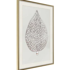 Poster 'Leaf-Shaped Pendant'