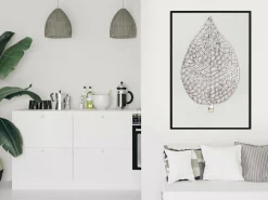 Poster 'Leaf-Shaped Pendant'