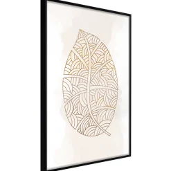 Poster 'Leaf Veins'