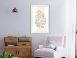 Poster 'Leaf Veins'