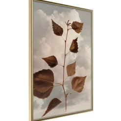 Poster 'Leaves in the Clouds'