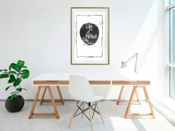 Poster 'Life Does Not Have To Be Perfect To Be Wonderful'