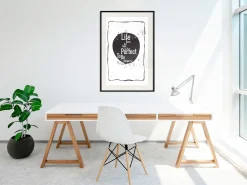 Poster 'Life Does Not Have To Be Perfect To Be Wonderful'