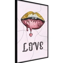 Poster 'Liquid Lips'