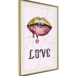 Poster 'Liquid Lips'
