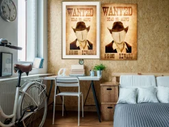 Poster 'Long Time Ago in the Wild West'
