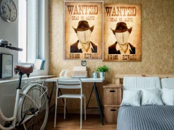 Poster 'Long Time Ago in the Wild West'