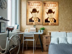 Poster 'Long Time Ago in the Wild West'