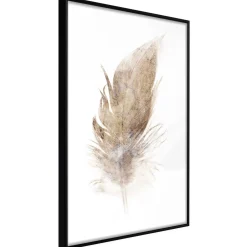 Poster 'Lost Feather (Beige)'
