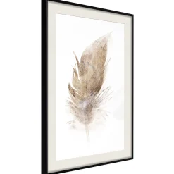 Poster 'Lost Feather (Beige)'
