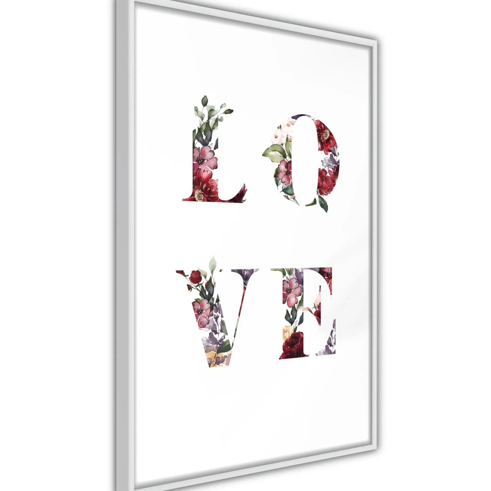 Poster 'Love in Flowers'