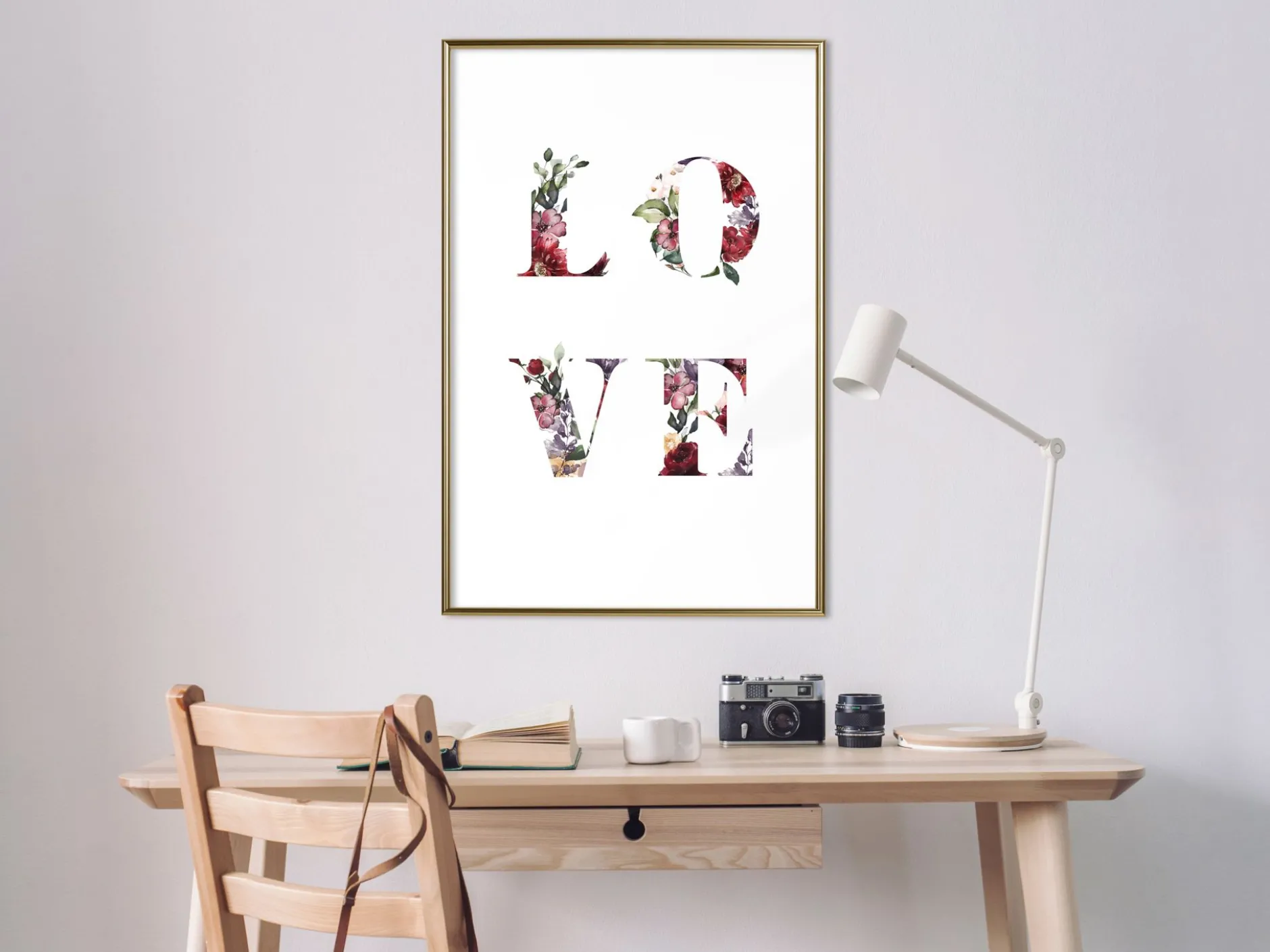 Poster 'Love in Flowers'