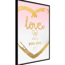 Poster 'Love Is Where You Are'