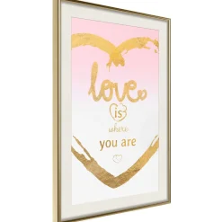 Poster 'Love Is Where You Are'