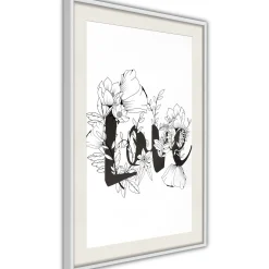 Poster 'Love With Flowers'