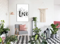 Poster 'Love With Flowers'