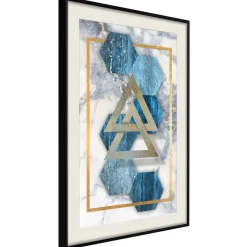 Poster 'Marble Composition I'