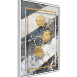 Poster 'Marble Composition III'