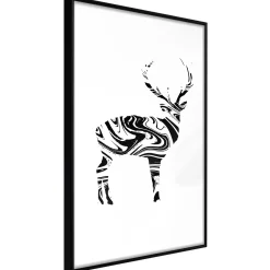 Poster 'Marble Stag'