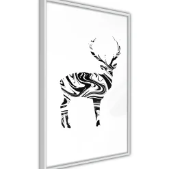 Poster 'Marble Stag'