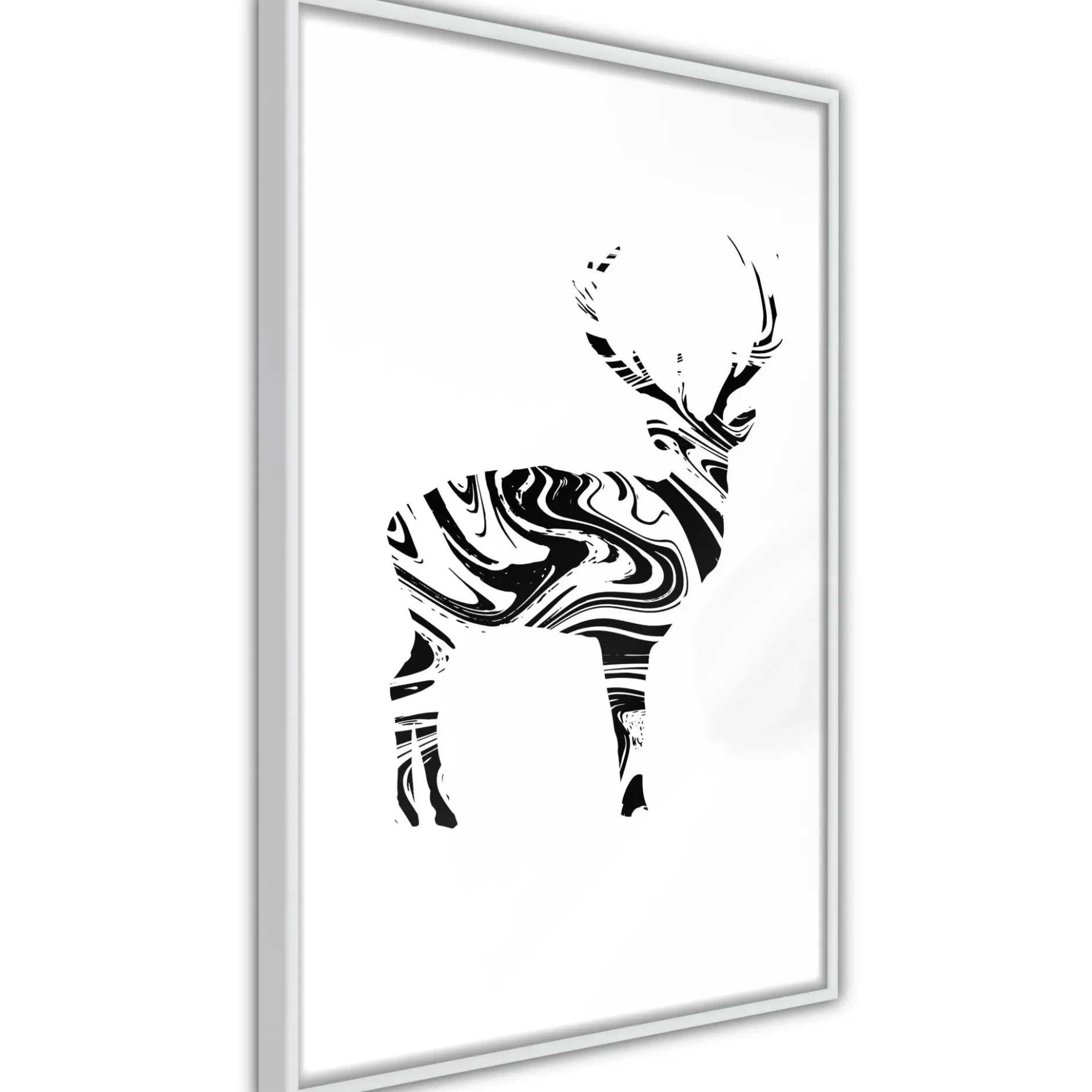 Poster 'Marble Stag'