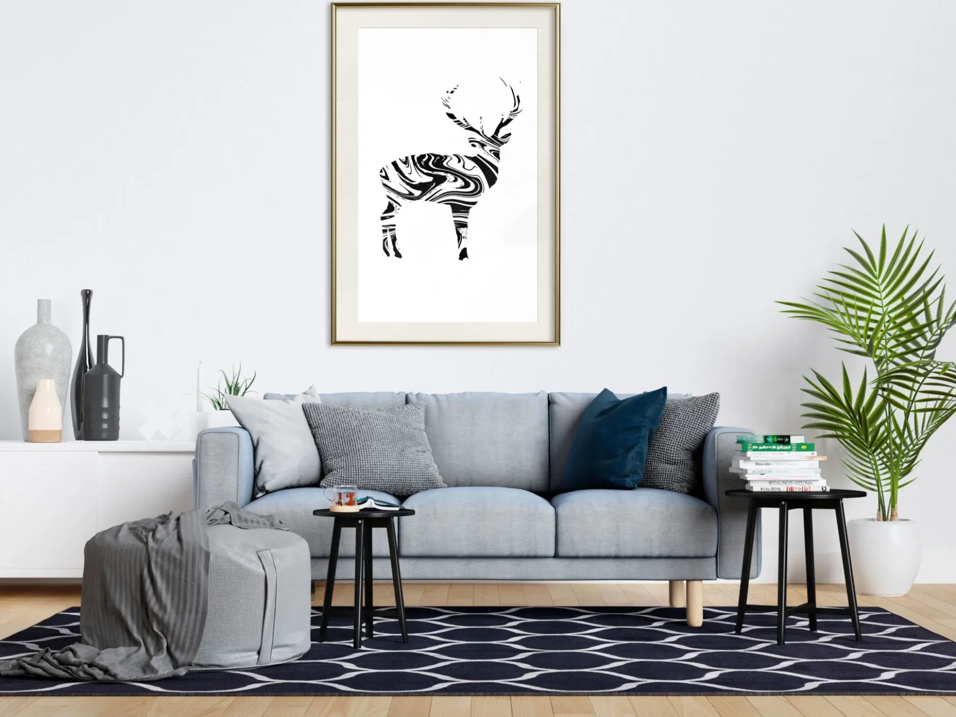 Poster 'Marble Stag'