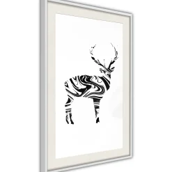 Poster 'Marble Stag'