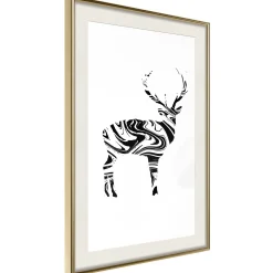 Poster 'Marble Stag'
