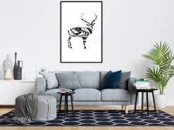 Poster 'Marble Stag'