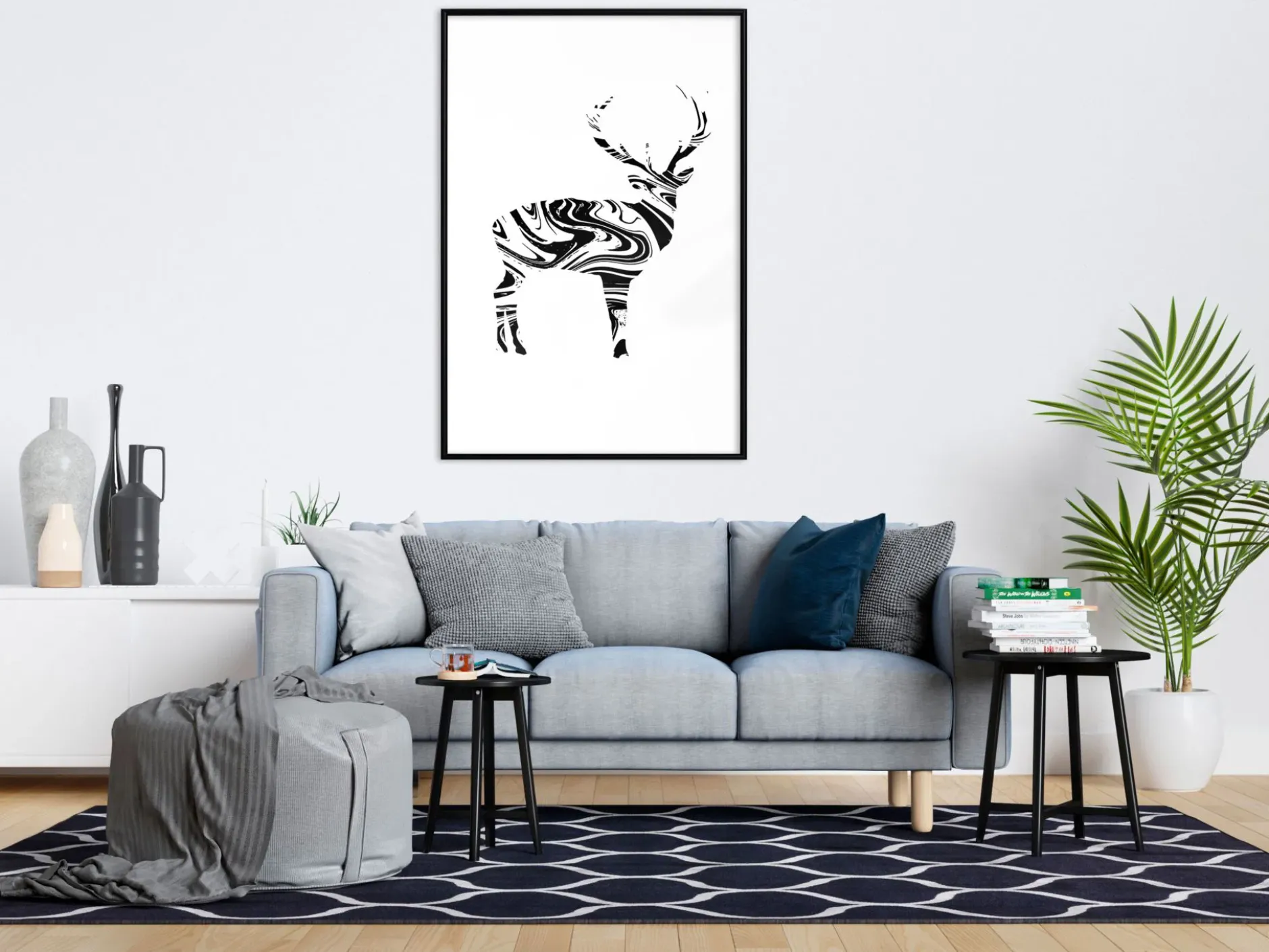 Poster 'Marble Stag'