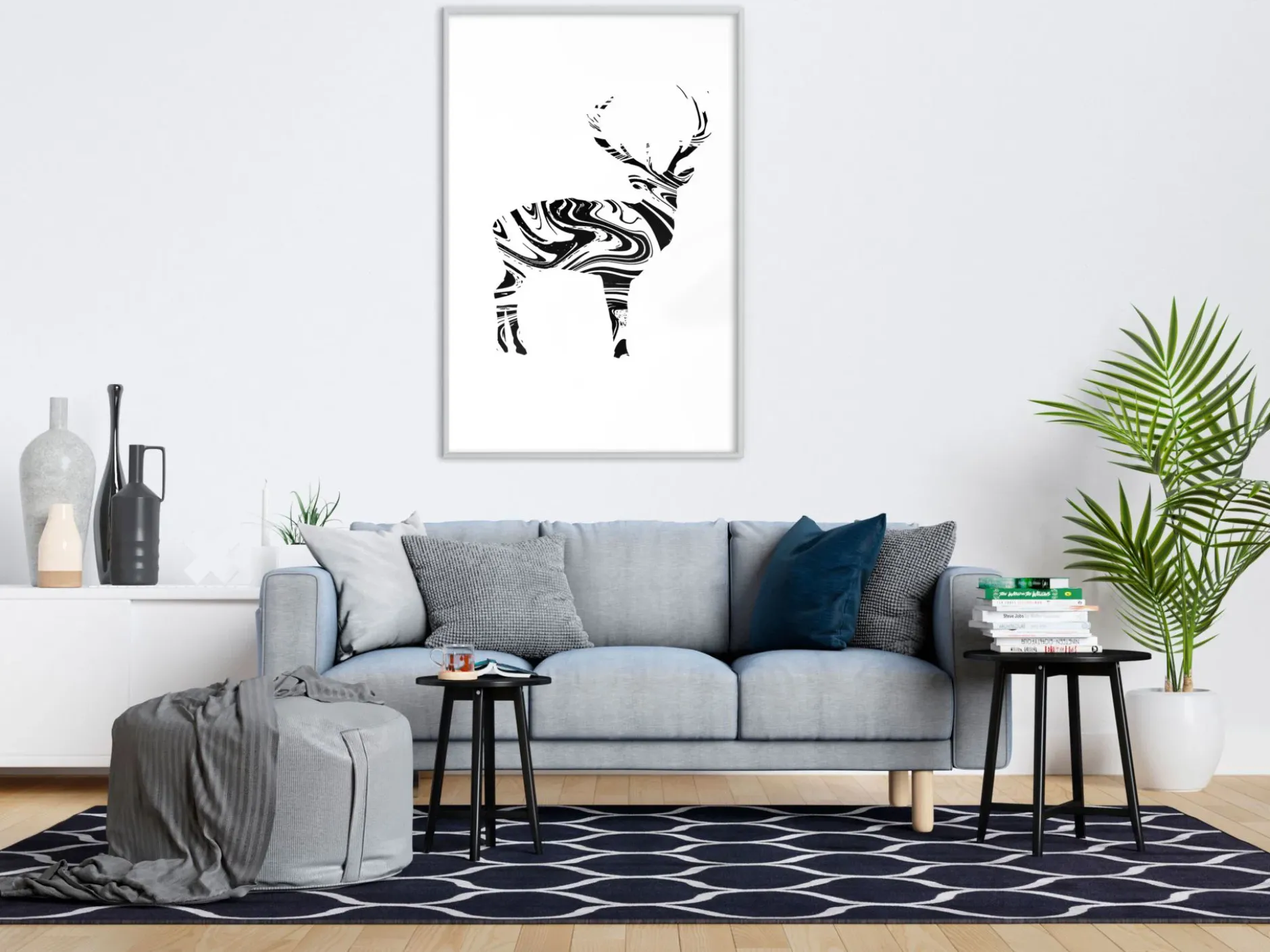 Poster 'Marble Stag'