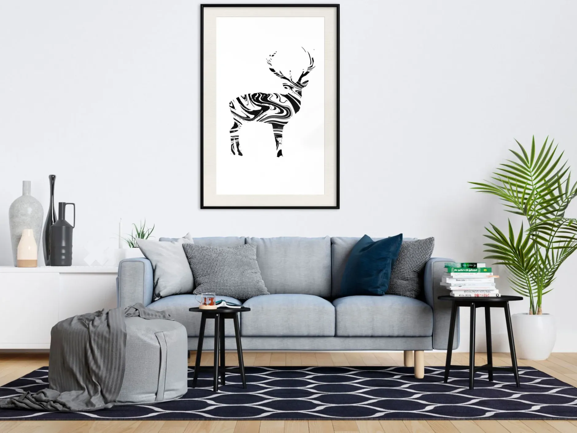 Poster 'Marble Stag'