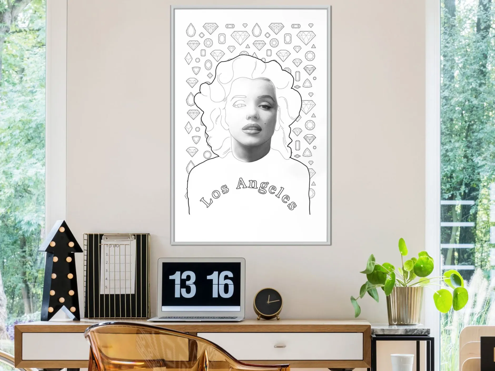Poster 'Marilyn in Los Angeles'