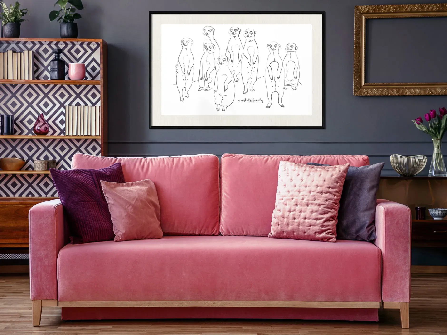 Poster 'Meerkats Family'