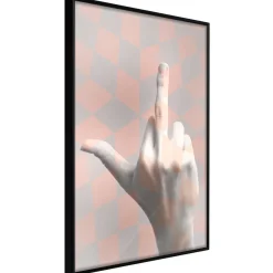 Poster 'Middle Finger'